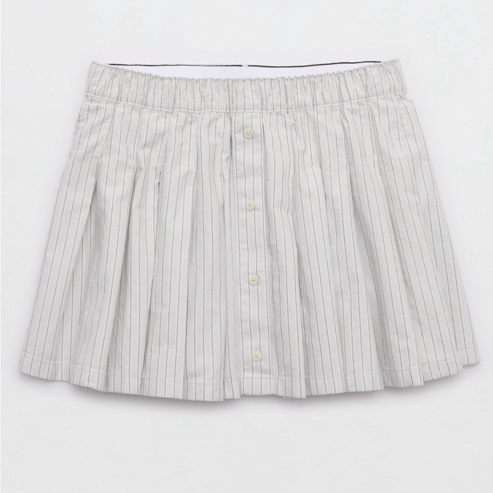 OFFLINE By Aerie Oxford Mini Skirt size M NWT retails $60